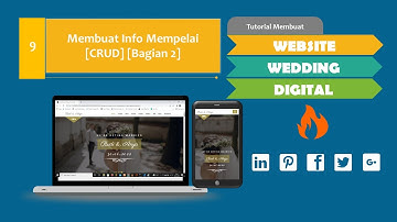 Website Undangan Pernikahan dengan Codeigniter | 9. Membuat Info Mempelai [CRUD] [Bagian 2]