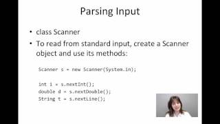 The Scanner Class