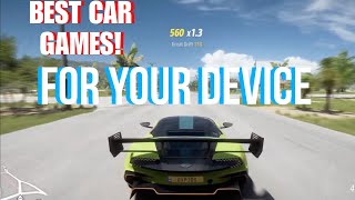 Top 10 Open World (UE5) Car Games! For Your Device