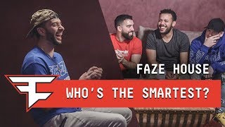 FaZe House: Are We Smarter than a 5th Grader PART 2!