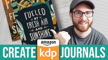 How To Make Your First Amazon KDP Journal Covers Using AI