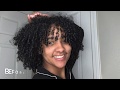 Cutting My Fine Natural Curly Hair For Shape & Volume (DIY Deva Cut)