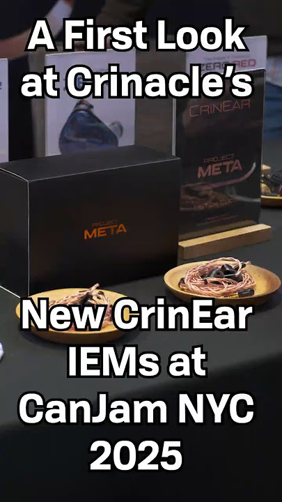 Checking out Crinacle's CrinEars Debut! First impressions of the Project Meta, Daybreak, & Reference
