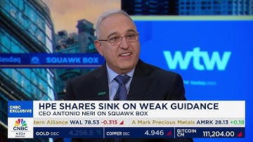 HPE CEO Antonio Neri on FY26 guidance, company strategic priorities and growth outlook