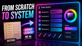 Famous Avalonia UI Theming - Designing a Theme System From Scratch | No AI Net Worth