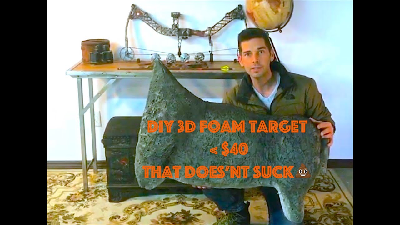 How To Make A 3d Archery Target Do It Yourself 3d Deer Diy Spray Foam Target Youtube How To Make A 3d Archery Target Do It Yourself 3d Deer Diy Spray Foam Target Youtube