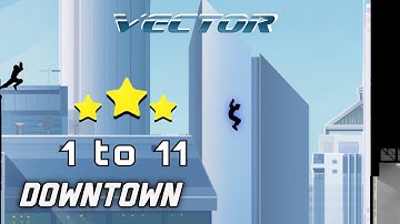 Vector | Part-1 Downtown | Complete Gameplay walk through  #vector #gaming #gamingwalkthrough