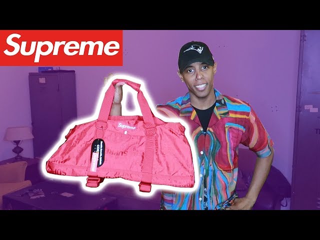 Supreme Duffle Bag (SS19) BlackSupreme Duffle Bag (SS19) Black - OFour
