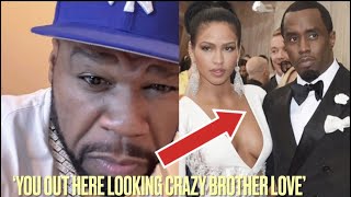 50 Cent RESPONDS TO DIDDY ACCUSED By Cassie Of R@P3 & Physical Harm