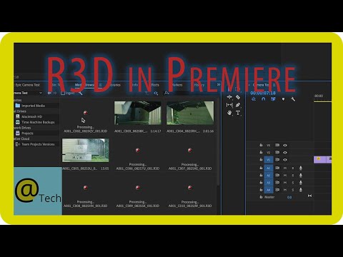 Working with RED Files in Premiere