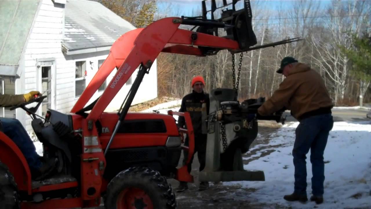 Moving Bridgeport Milling Machine Through 3 Foot Wide Door Youtube