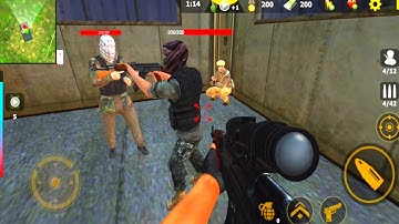 Modern Commando Assassin - FPS Shooting Game - Android GamePlay FHD.