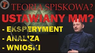 Teoria spiskowa w WoT? Ustawiany MM? Eksperyment, analiza, wnioski.