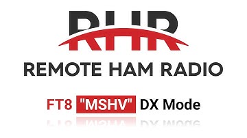 RHR FT8 "MSHV" DX Mode - RHR Tutorial Series