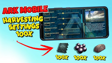 How To Increase Harvesting XP Amount In ARK Mobile Revamp : ARK Ultimate Mobile Edition New Update