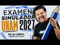 Simulador UNAM 2027 en Vivo: Resolvemos 32 Ejercicios de las 4 Áreas