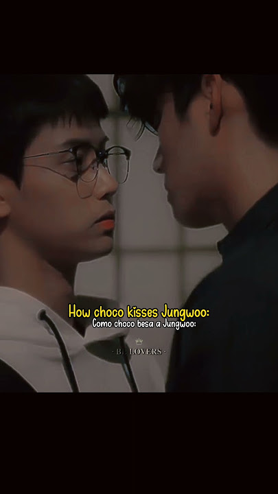Choco's kiss was sweet but Milk's was a bit wild 🤣 #shorts #chocomilkshake #koreanbl #boyslove