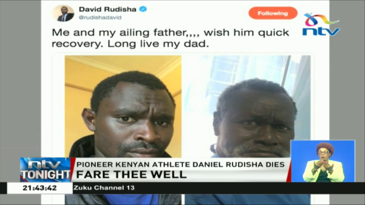 Pioneer Kenyan Athlete Daniel Rudisha dies