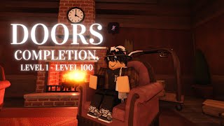 ROBLOX: Doors | Completion Level 1 - Level 100 [FULL Gameplay]