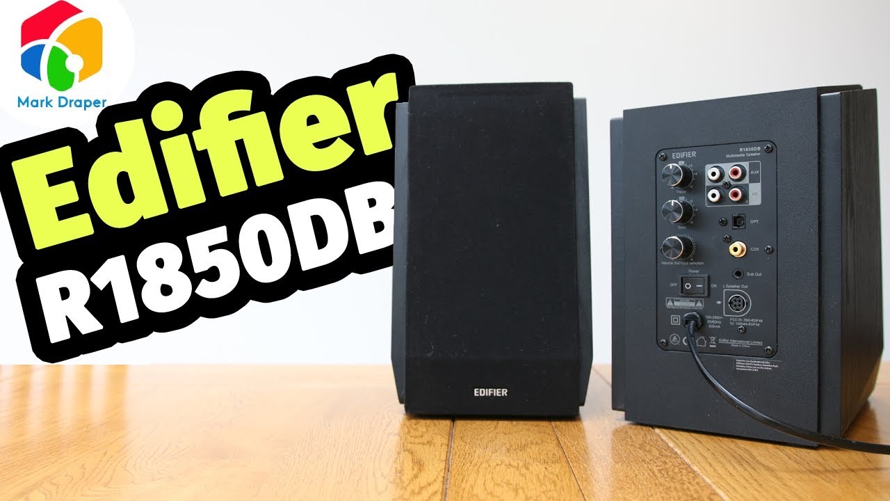 Edifier R1850db Bluetooth Bookshelf Speakers Review Youtube