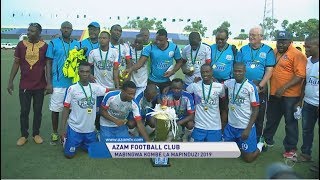 AZAM 2-1 SIMBA: HIGHLIGHTS & SHANGWE ZA UBINGWA (FAINALI MAPINDUZI CUP 2019)