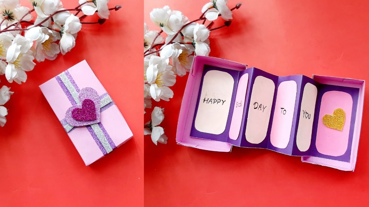 How to make birthday wishing gift box How to make gift box Making