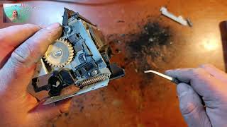 On the Printer Canon i-sensys MF443dw problem with thermo film and lower pressure roller of the fuse