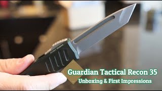 Guardian Tactical Recon 035 Unboxing! (Better than Microtech?)