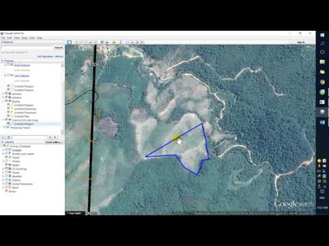 Video Vẽ Ploygon trên Google Earth và xem diện tích - youtube