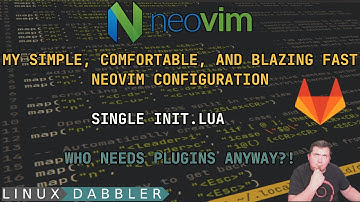 pluginless neovim