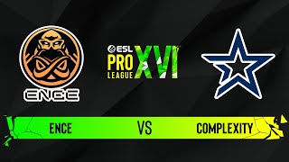 ENCE vs. Complexity - Map 2 [Nuke] - ESL Pro League Season 16 - Group С