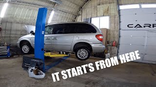 Restoring Chrysler Voyager For 1650EUR PART 1