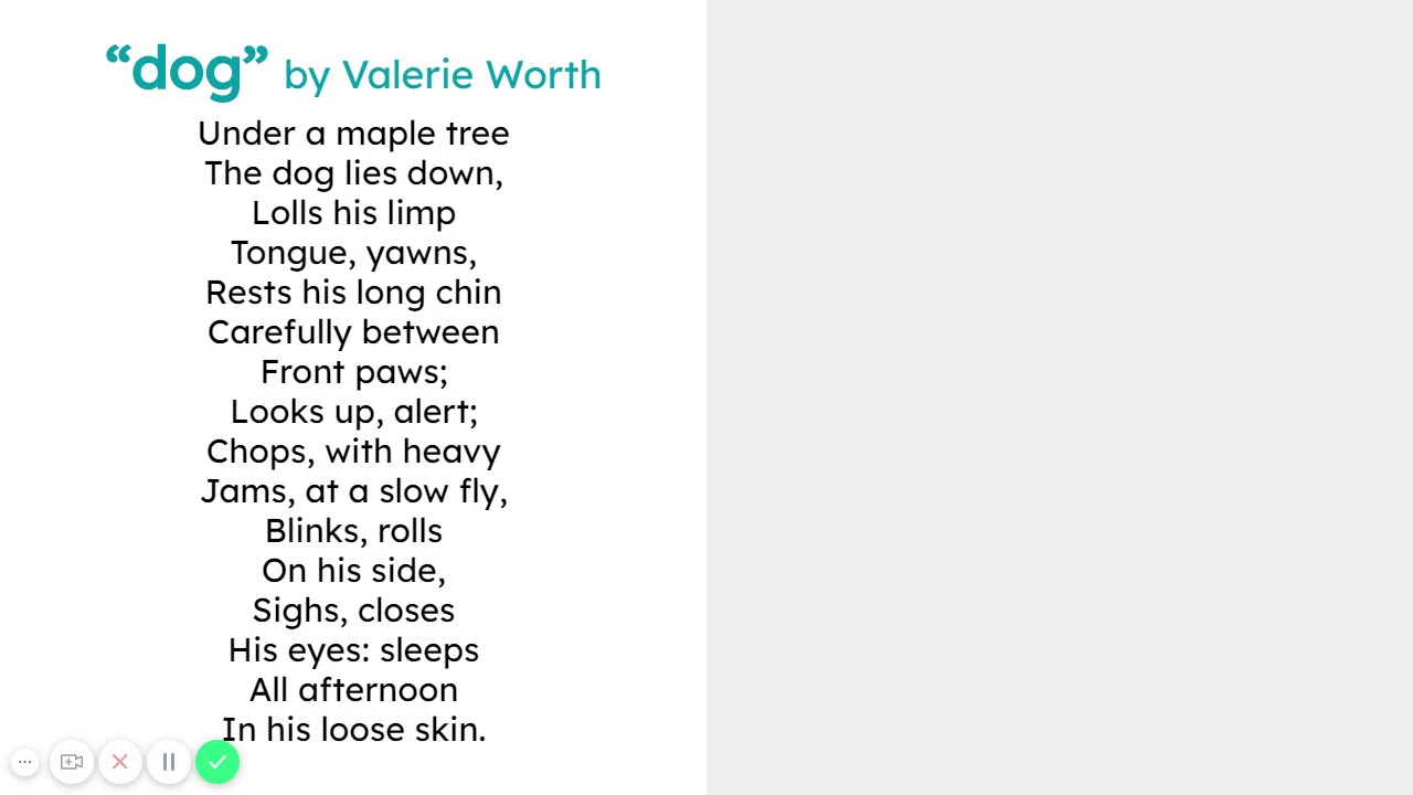 G4 M1 U1 L6 dog By Valerie Worth YouTube g4-m1-u1-l6-dog-by-valerie-worth-youtube