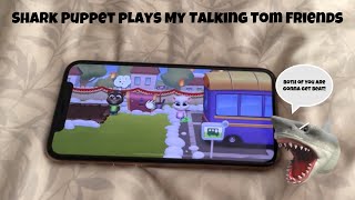 SB Movie: Shark Puppet plays My Talking Tom Friends!