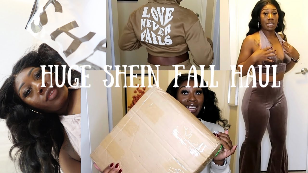 Huge Shein Fall Haul - YouTube