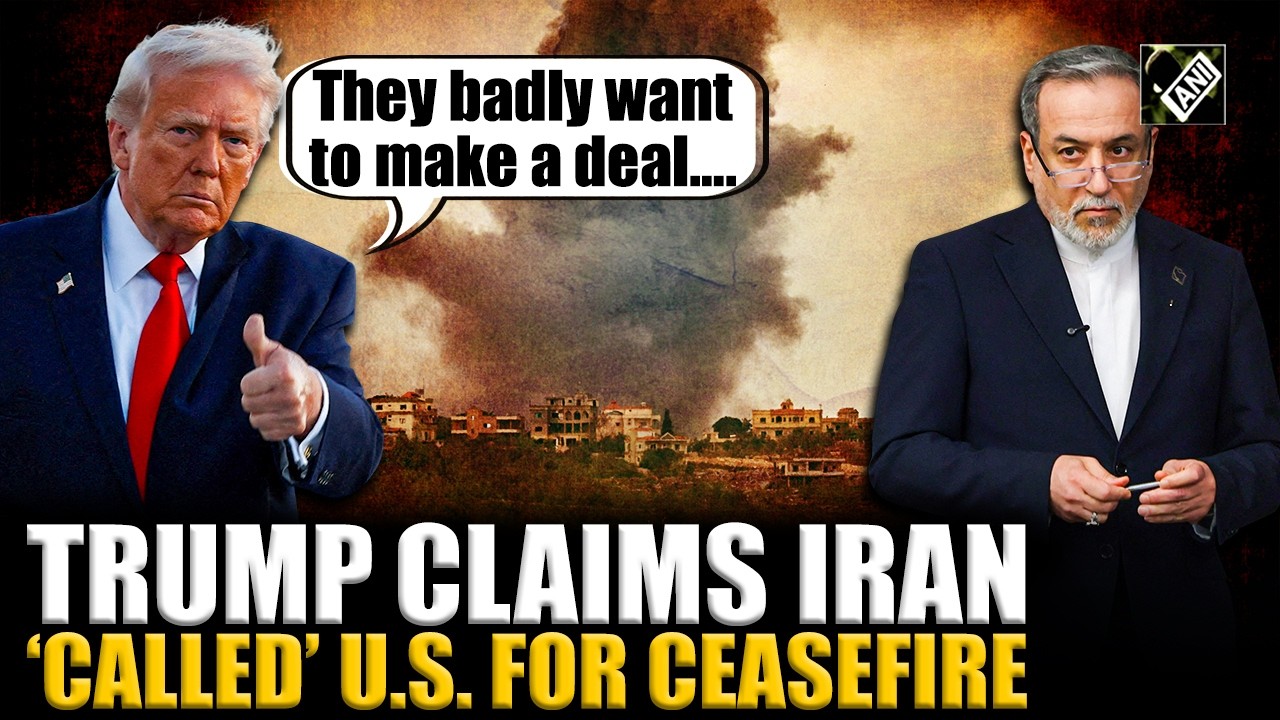 ‘Badly want to make a deal…’: Trump claims Iran ‘called’ U.S. for ...