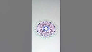 SpiroGraph Drowning  #satisfying #asmr #art #shorts #viral