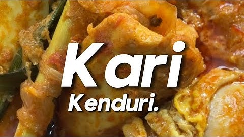 Kari Kenduri