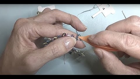 Shuttle Tatting: Watch me work - Double and triple picots