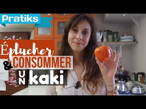 Vidéo: Dois-je éplucher le kaki ?