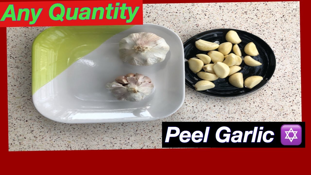 You Can PEEL up to 7 kg of GARLIC in 1 MINUTE YouTube