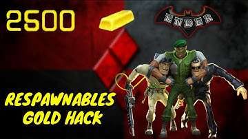 How to Hack Gold in Respawnables (version 5.0.0 updated)