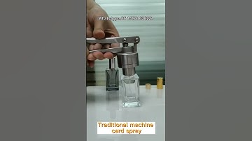 The difference between hand-carded perfume bottles, machine-carded perfume bottles, and traditional