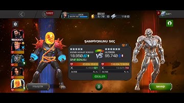 Variant Ultron 3.3 Boss vs Cosmic Ghostrider