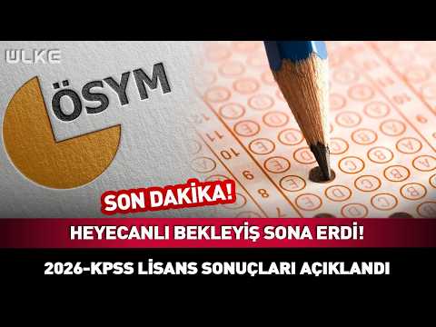 The Wait Is Over! 2026 KPSS Undergraduate Results Are Out