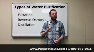 Distillers vs Reverse Osmosis vs Pitcher Filters