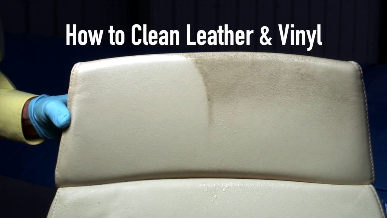 How To Clean Leather and Vinyl Ad YouTube
