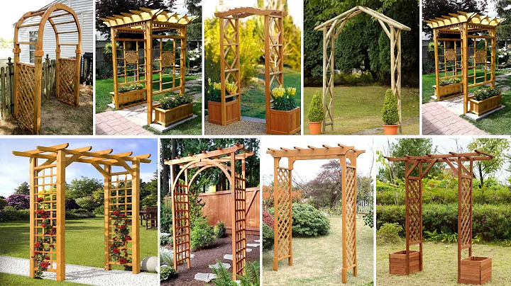 Outdoor DIY Garden Arbor & Arch Ideas For Giving Unique, Warm Look to Modern Garden