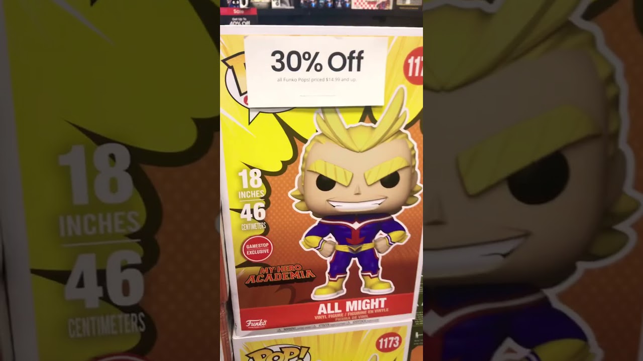 Have you ever seen an 18 inch Funko pop? It’s the biggest size ever!