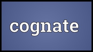 Cognate Meaning